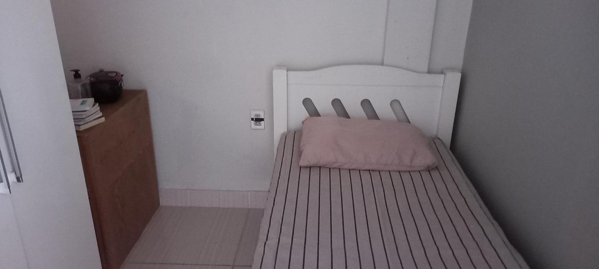 Cama Em Dormitorio Misto Brasília Exterior foto